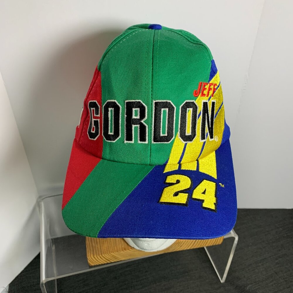 Vintage 90’s Jeff Gordon #24 NASCAR Competitors View Snapback Hat